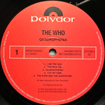 The Who ‎– Quadrophenia 2LP (Европа 2008г.)