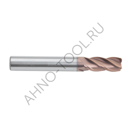 Фреза монолитная твердосплавная BRGM-4R-D12.0R1.0 AHNO