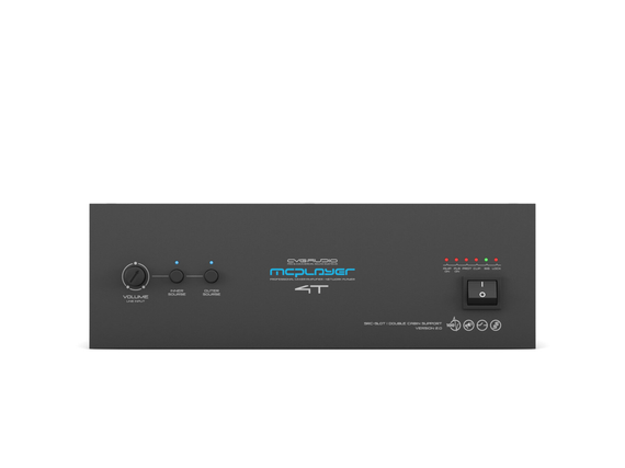 CVGAUDIO MCPLAYER 4T профессиональный микшер-усилитель, мощность 40W/100V
