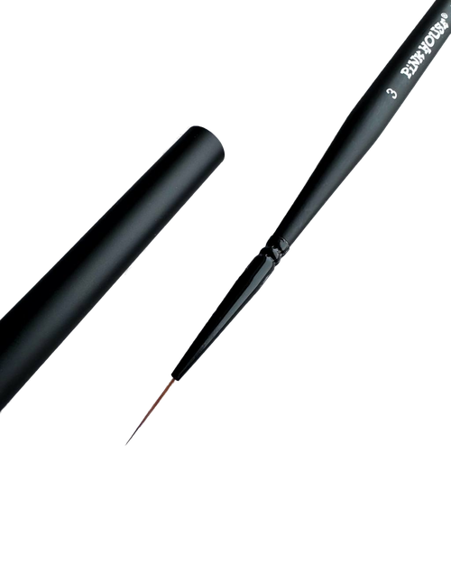 Кисть Japan 3 тонкая Pink House