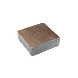 Тротуарная плитка КВАДРАТ 200х200 мм - Листопад гладкий Хаски