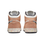 Кроссовки Air Jordan 1 Mid GS SE Brushstroke Paint Splatter
