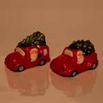 Фигурка с подсветкой Miracle «Новогодний автомобиль» 7*9 см