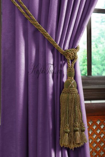 Длинные шторы. Mild (фиолетовый)