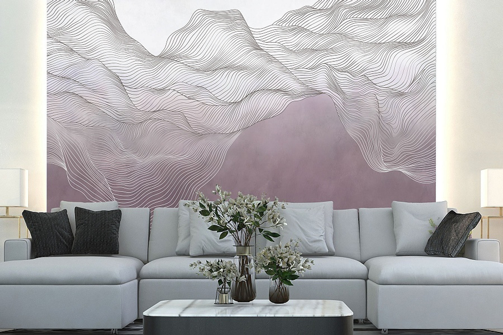 Обои и панно Affresco, коллекция  Line Art