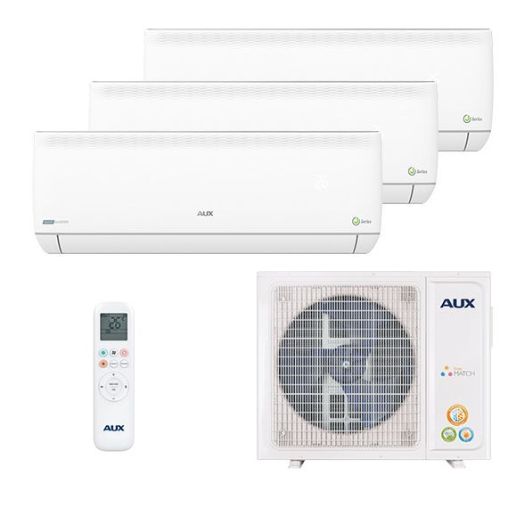 Мультисплит система на 3 комнаты AUX AMWM-H07\4R2(J) x 3 / AM3-H21/4DR2