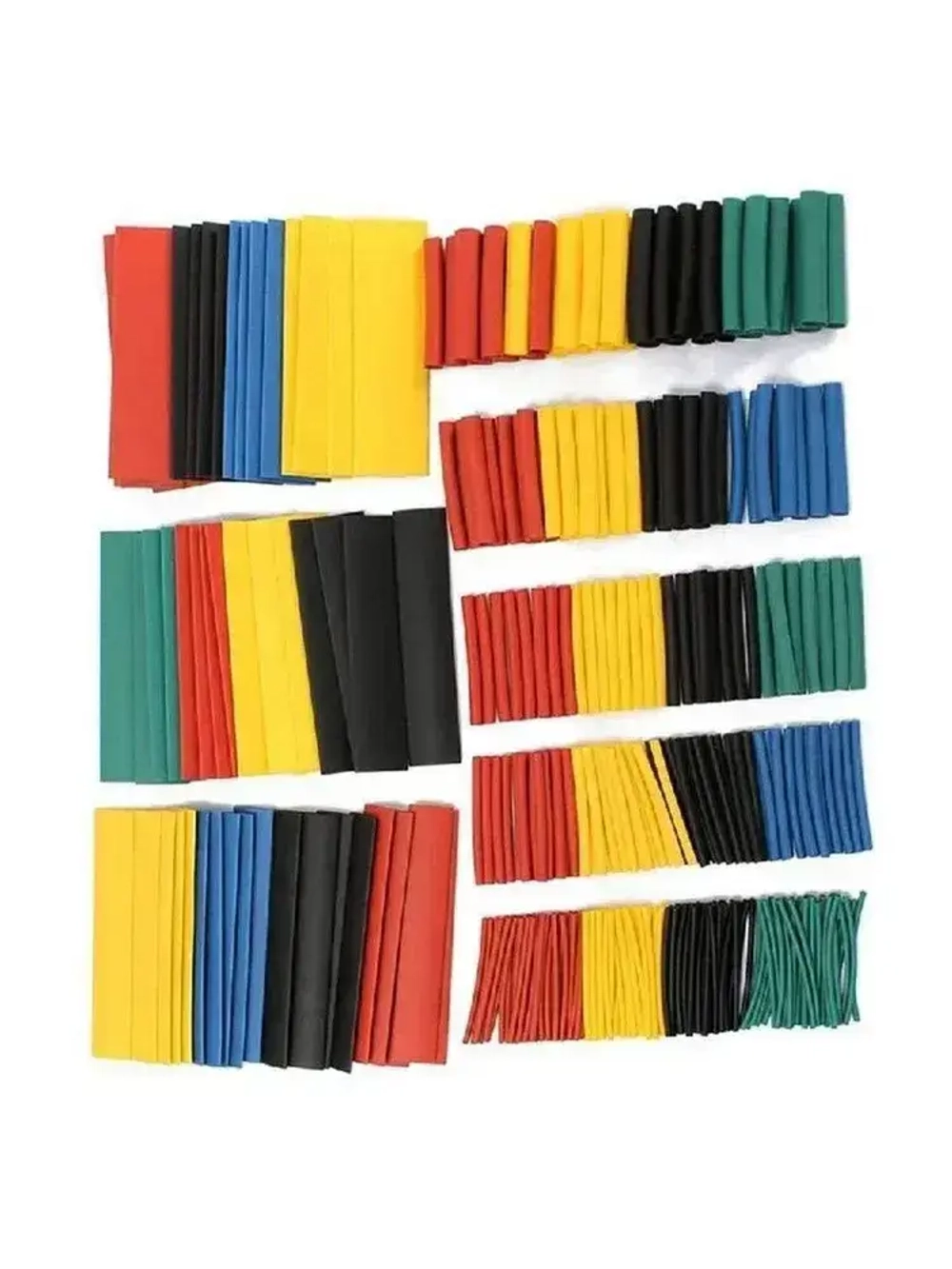 Набор термоусадок для проводов, 328 шт.