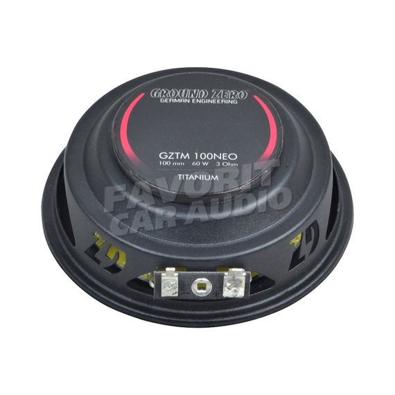 Комп. акустика GROUND ZERO GZTM 100NEO TITANIUM