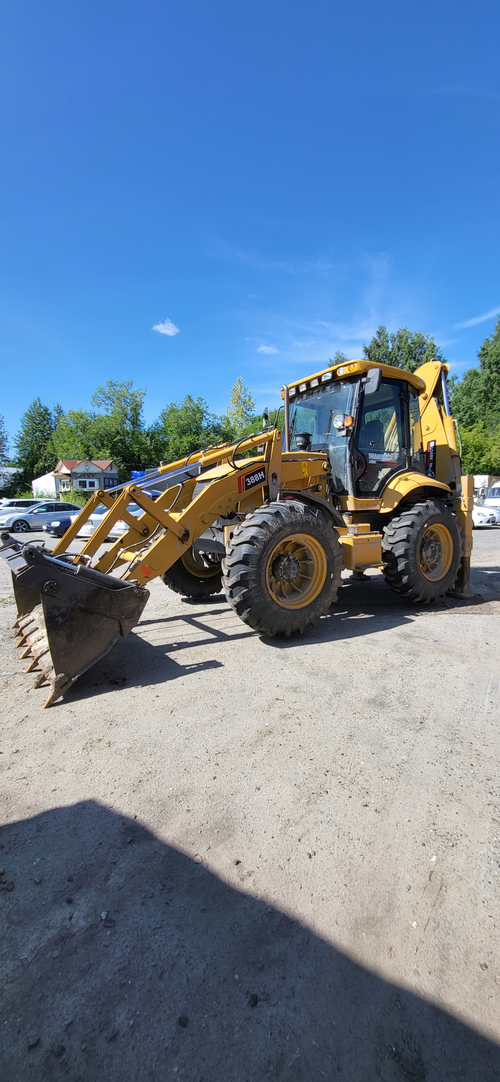 SHANMON 388 Экскаватор-погрузчик 388H (Дизельный, 4,8 л, 102 л.с., АТ)