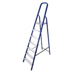 Стремянка стальная STAIRS односекционная с алюминиевыми ступенями 7 ступеней (CS07)