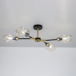 Citilux Монтана CL117145 Люстра на штанге Чёрная