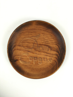 Тарелка деревянная мотивационная "Дом там, где сердце"