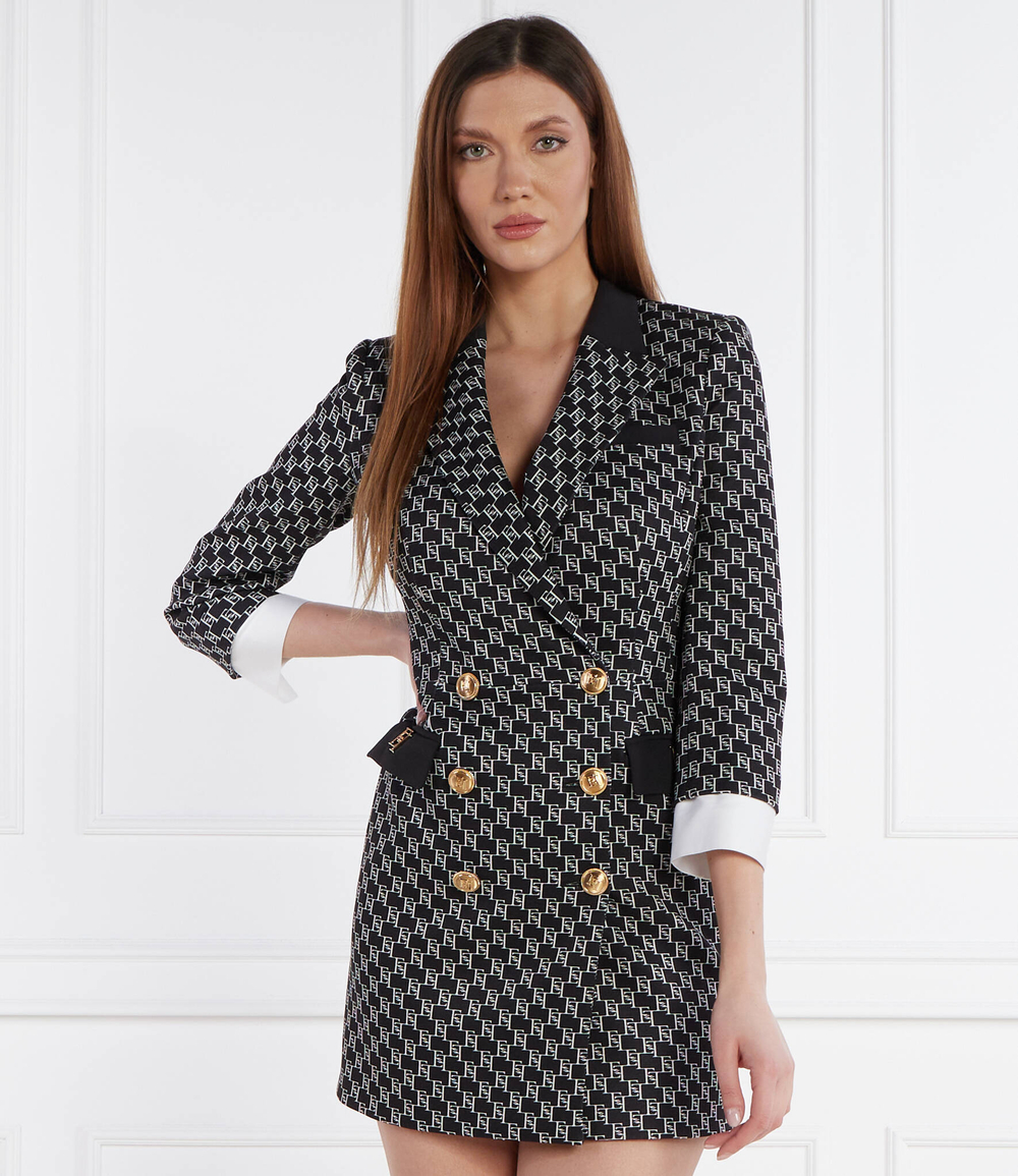 Платье Elisabetta Franchi - черный(ABS1041E2)