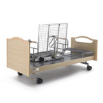 Кровать электрическая MED-MOS DB-2B с поворотным креслом в левую сторону (светлое дерево)