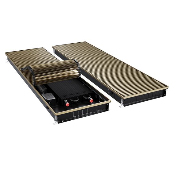 Конвектор внутрипольный Royal Thermo ATRIUM TURBO-80/400/2000-DG-U-AU