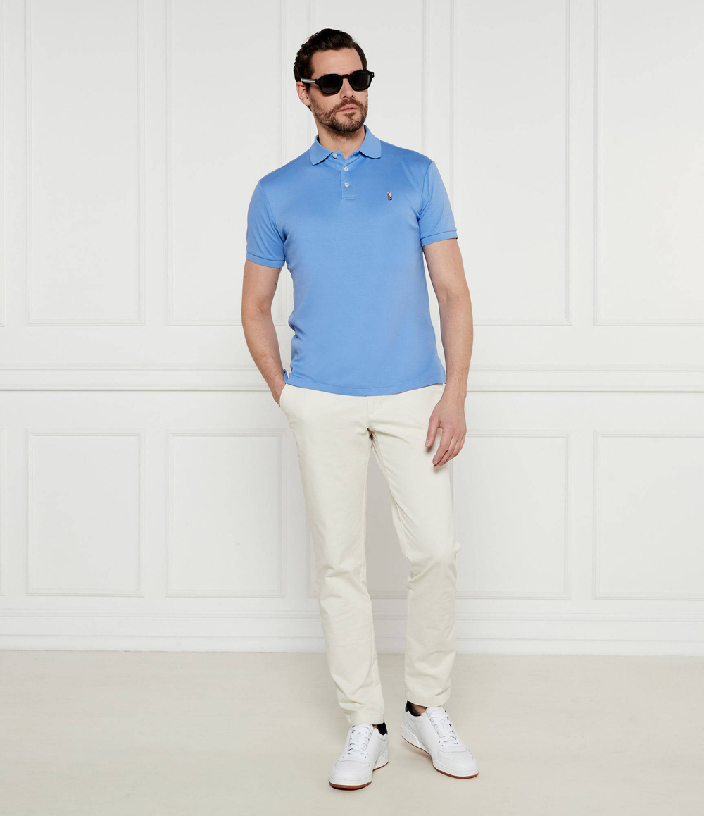 Поло POLO RALPH LAUREN - голубой(710704319)