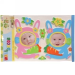 Наклейка-фоторамка 30*50см «Zoo-Rabbit» на 2 фото EK-XAT1002