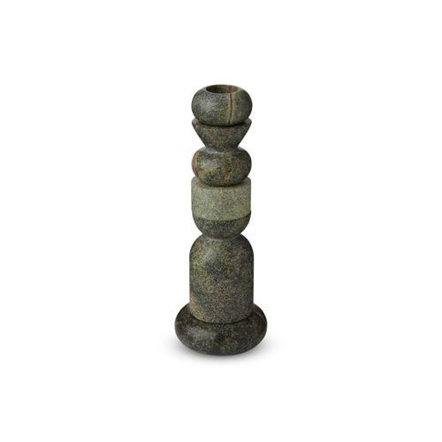 Подсвечник Stone Stacking green