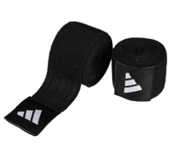 Бинты боксерские Boxing Pro Hand Wrap черные adiBP03S