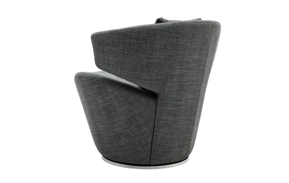 Крутящееся кресло Remy темно-серое | Купить в Hallberg.ru