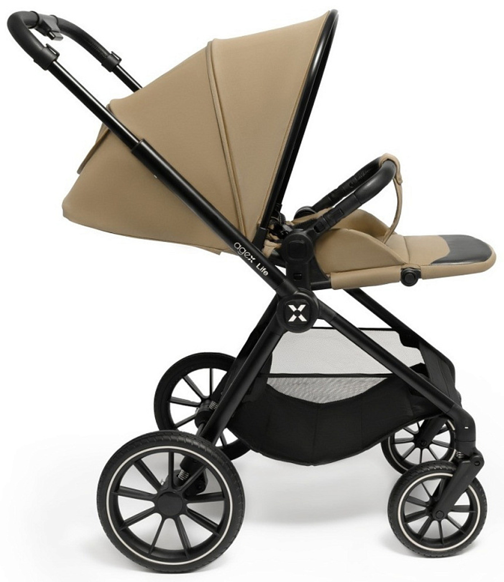 Коляска Agex Life 2 в 1 ALB269 Beige (Бежевый)