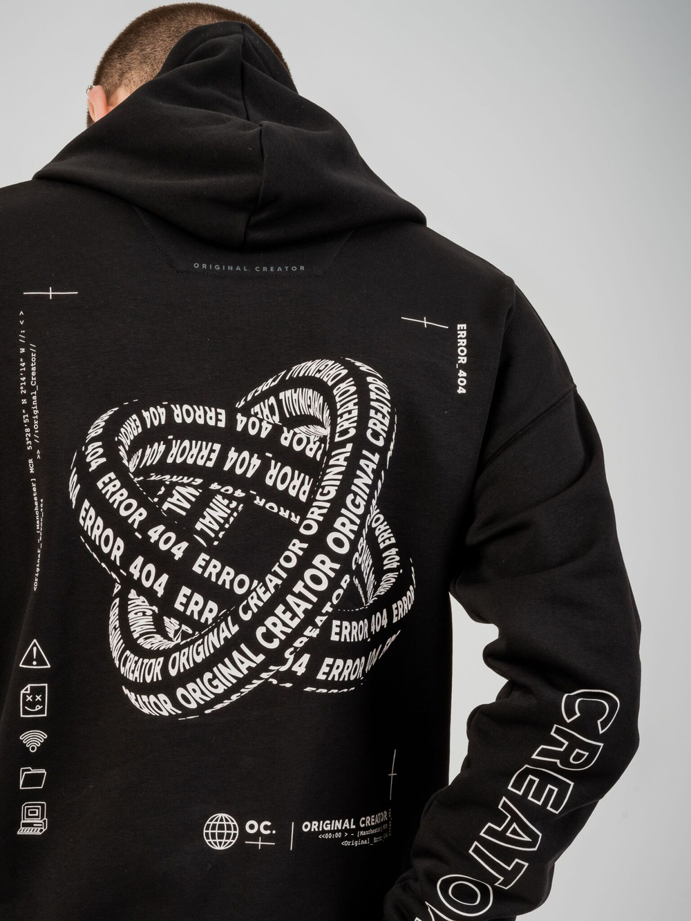 Худи мужское ORIGINAL CREATOR METAVERSE HOODIE, Черный