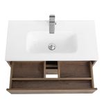 Тумба подвесная с раковиной BelBagno KRAFT 39-800/390-2C-SO-RT