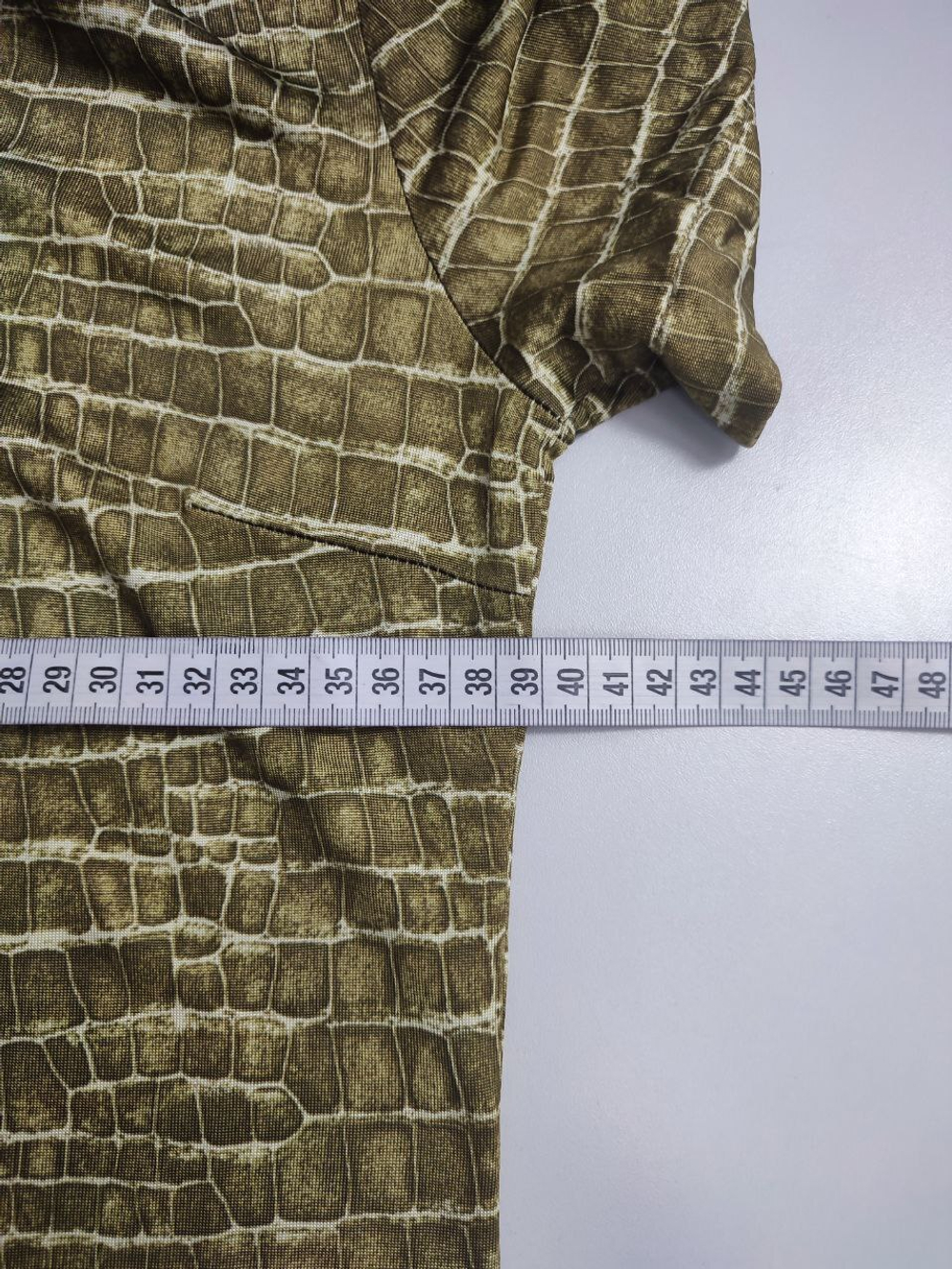 Платье макси с принтом 44 размер