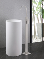 Смеситель ABBER Wasserfall AF8640SP напольный для раковины, сатин