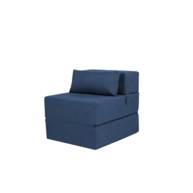 Бескаркасное кресло-кровать (трансформер) BuyDream (синий)