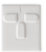 Вкладыш 09/наклонный/для гарнитура/3 язычка/прорезь для нитки