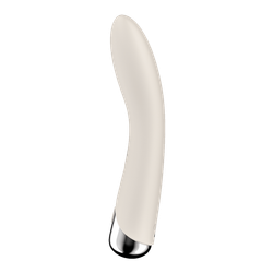 Вращающийся вибратор Satisfyer Spinning Vibe 1, бежевый