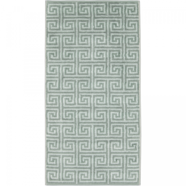 Полотенце 30х50 Cawo Noblesse Elegance Allover 1088 44 бирюзовое