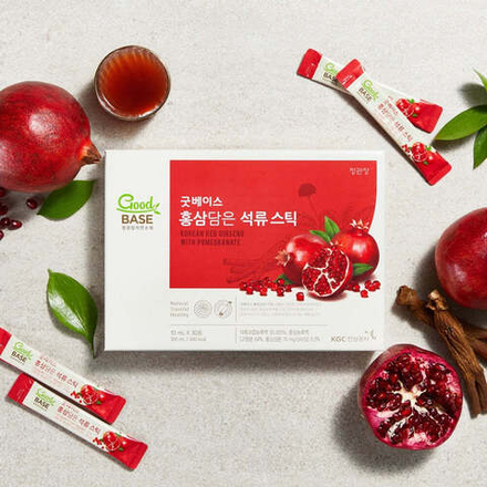 CHEONG KWAN JANG Напиток для здоровья с экстрактом корейского красного женьшеня и гранатом в стиках Pomegranate Korean Red Ginseng Health Drink Stick (30 шт)