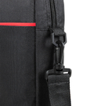 Сумка портфель BRAUBERG PRACTICAL с отделением для ноутбука 15 6" "Red line" черная 29х40х7 см