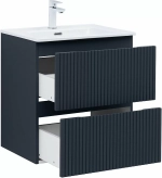 Тумба с раковиной Aquanet Джейн (Flat) 335427/330429 60 маренго