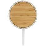 Бамбуковое беспроводное зарядное устройство Terrazzo мощностью 10 Вт