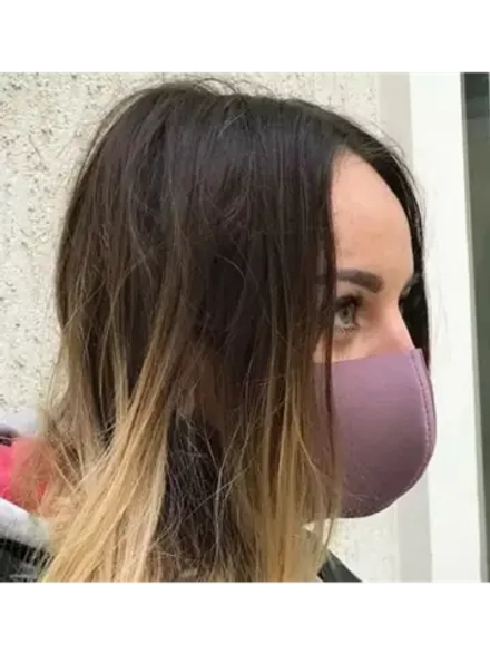 Маска многоразовая,неопрен,бежевая