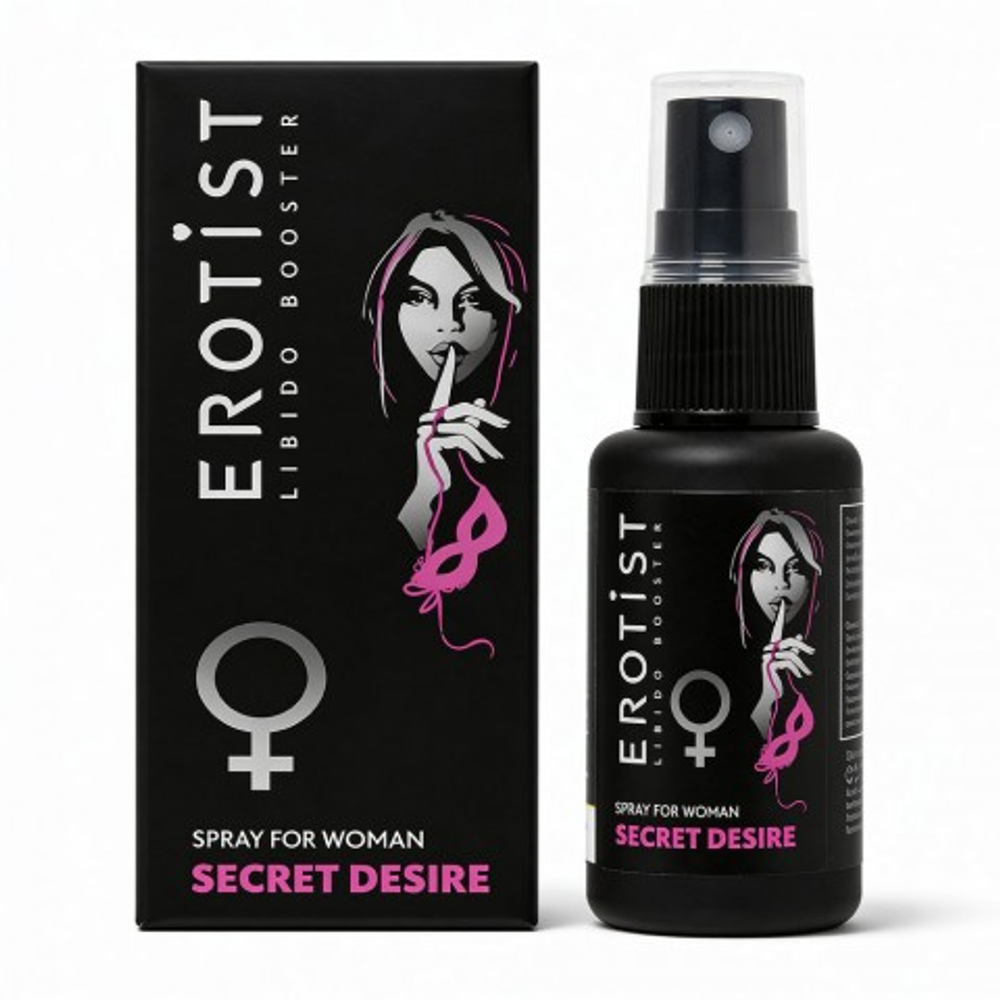 Возбуждающий спрей Erotist SECRET DESIRE для женщин, 30 мл