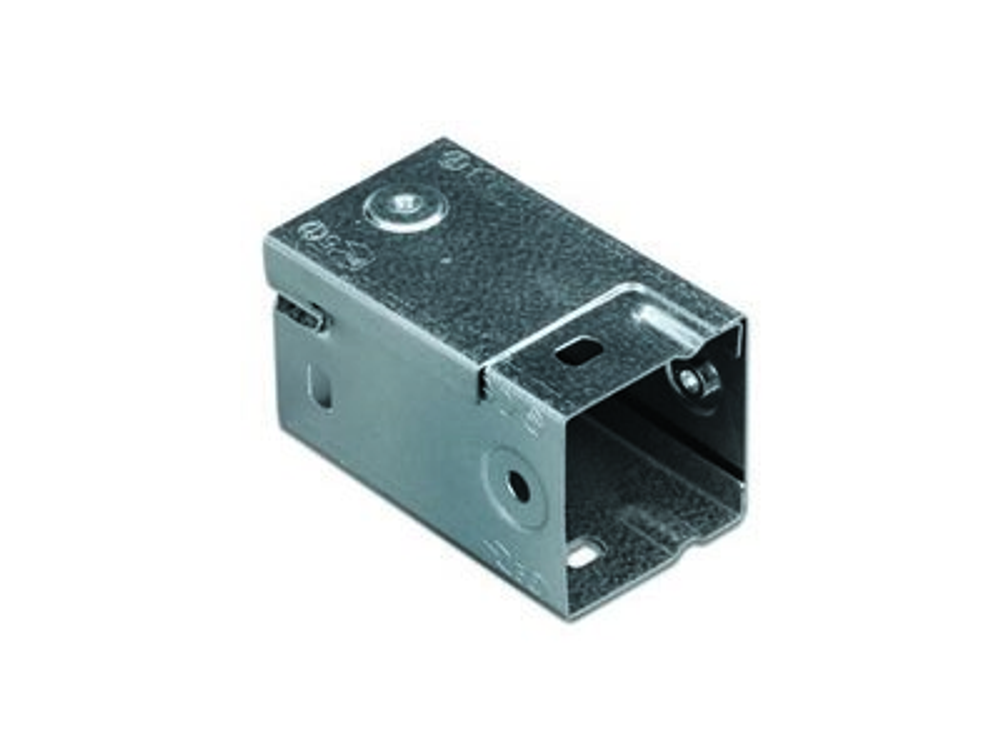 Разворот плоскости глухой левый 50х50, цинк-ламельный