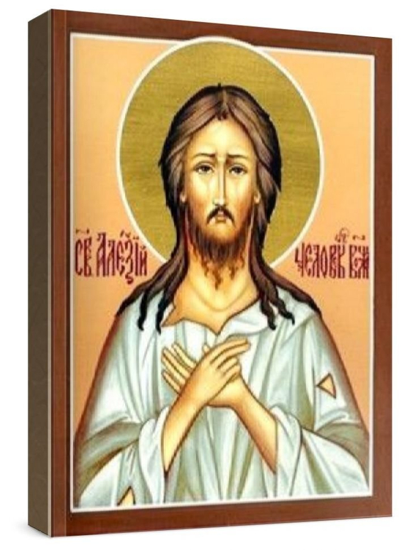Алексий, человек Божий (рукописная икона)