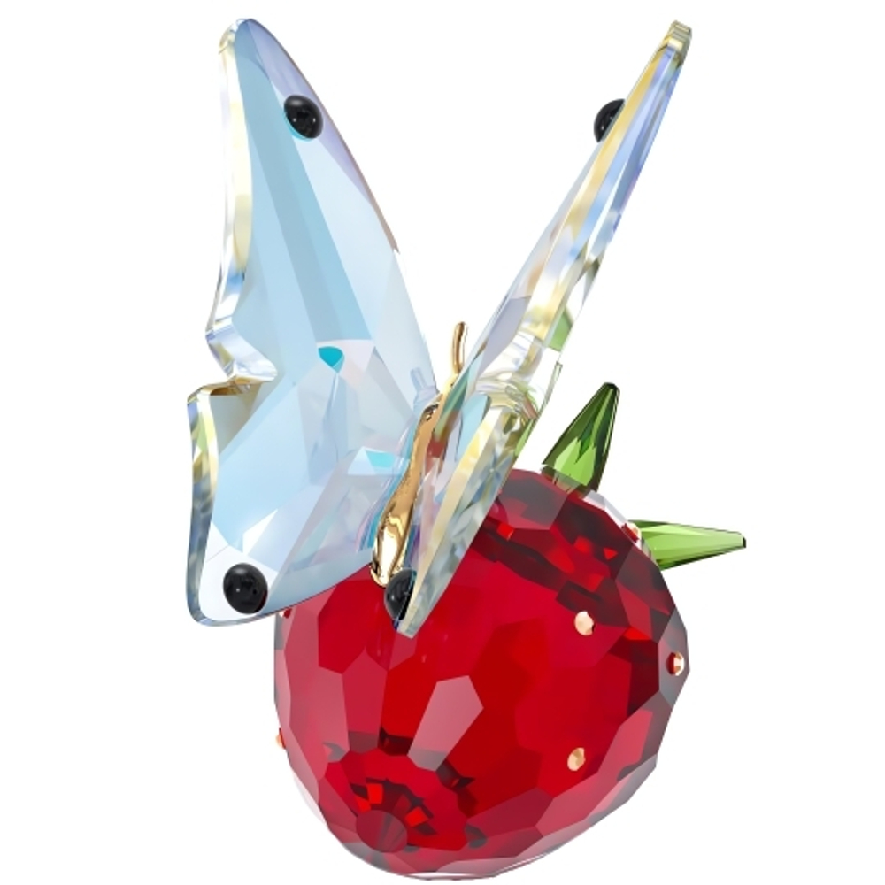 IDYLLIA:BUTTERFLY AND STRAWBERRY