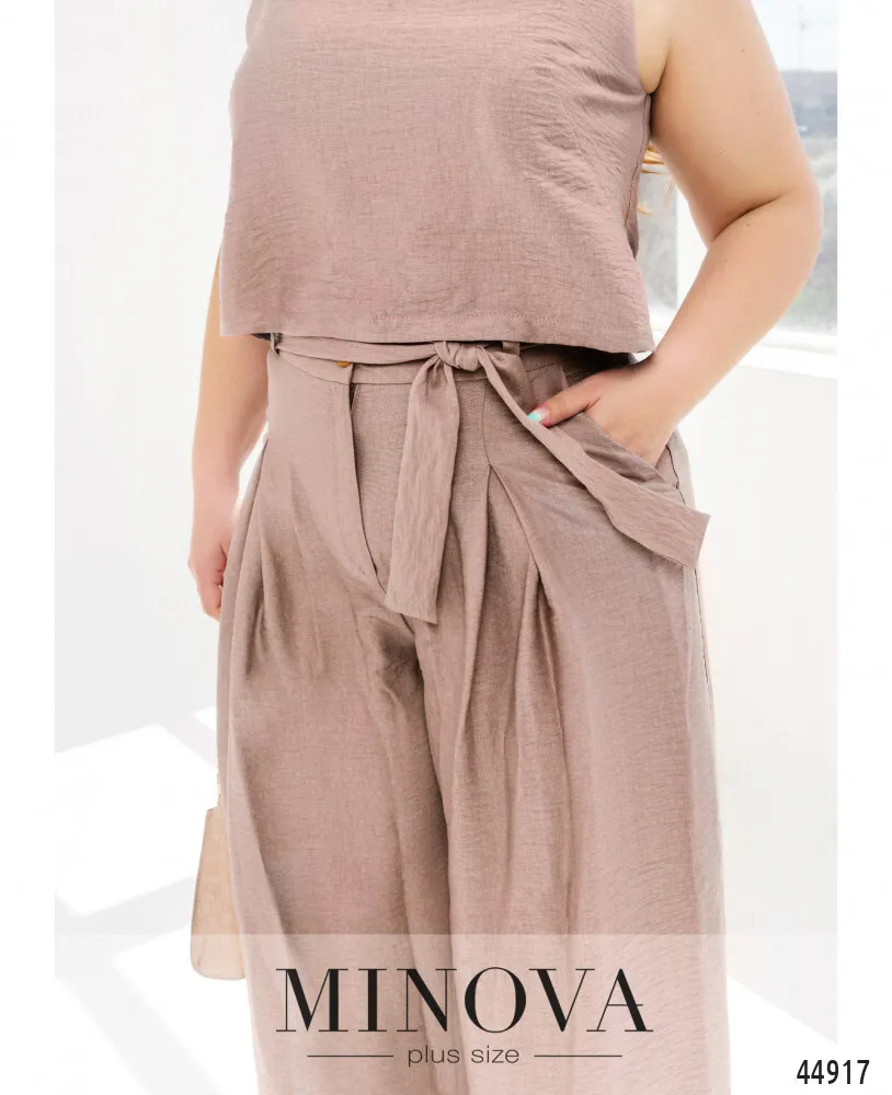 Костюм 4144Б-пудровый Minova