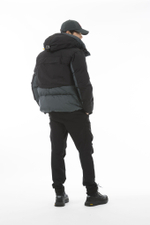 Куртка муж. PARAJUMPERS RONIN 006 черный с зеленым