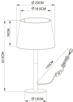 Декоративная настольная лампа Arte Lamp