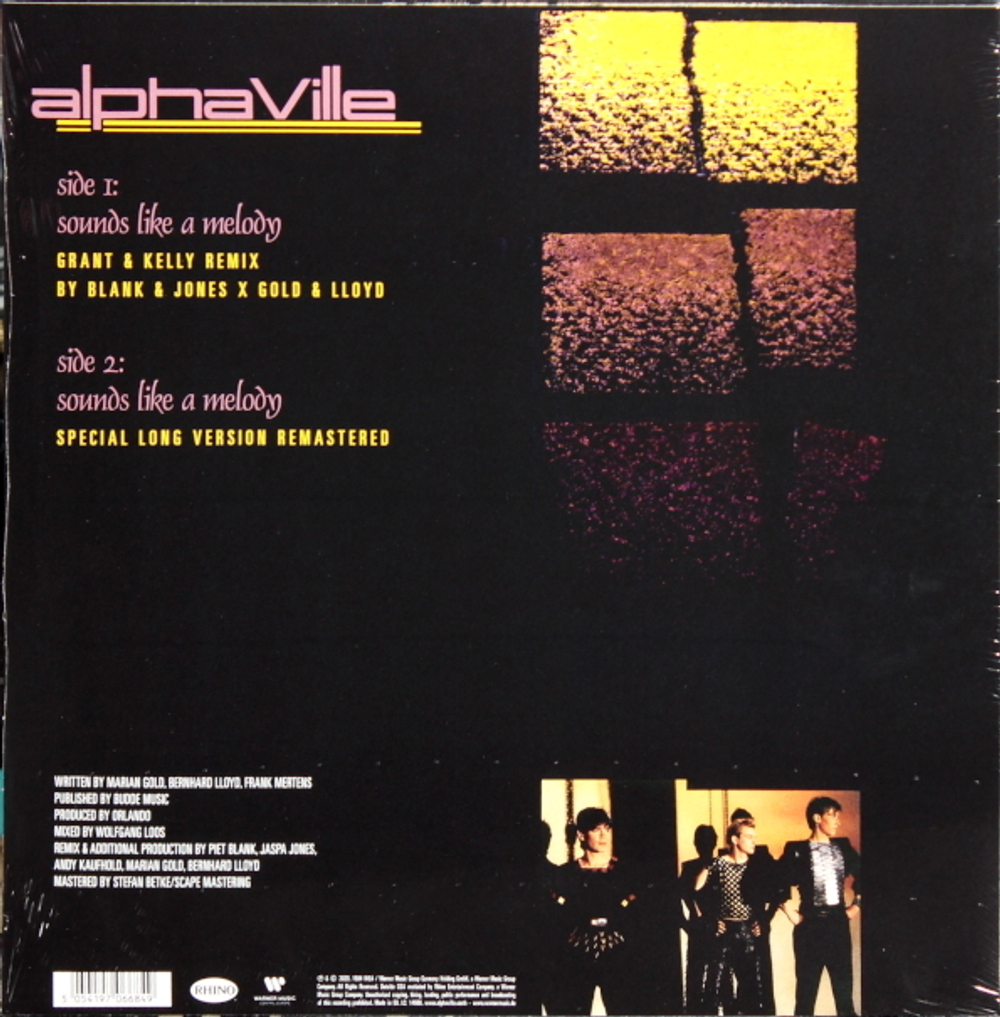 Alphaville / Sounds Like A Melody (Grant & Kelly Remix By Blank & Jones X Gold & Lloyd)(Limited Edition)(Coloured Vinyl)(12" Vinyl Single)