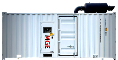 Дизельный генератор MGEp720YI (720 кВт, Yuchai) в контейнере