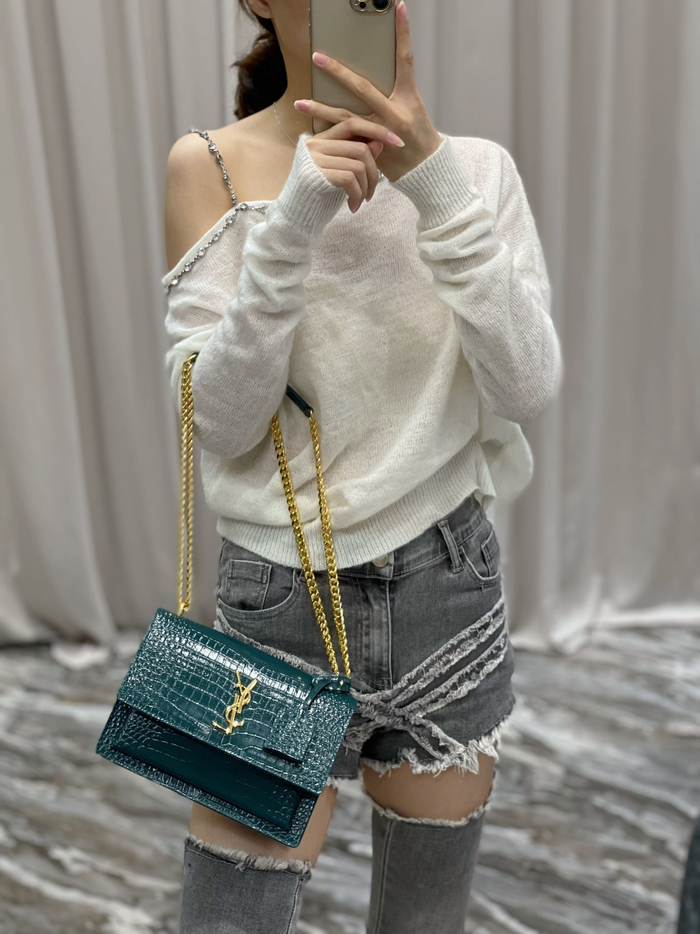 YSL Sunset Bag 22 cm