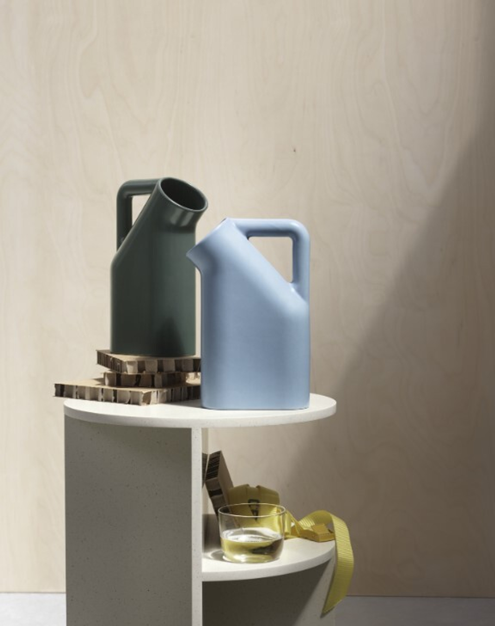 Кувшин MUUTO керамика/green 155х71х239h коллекция Tub jug