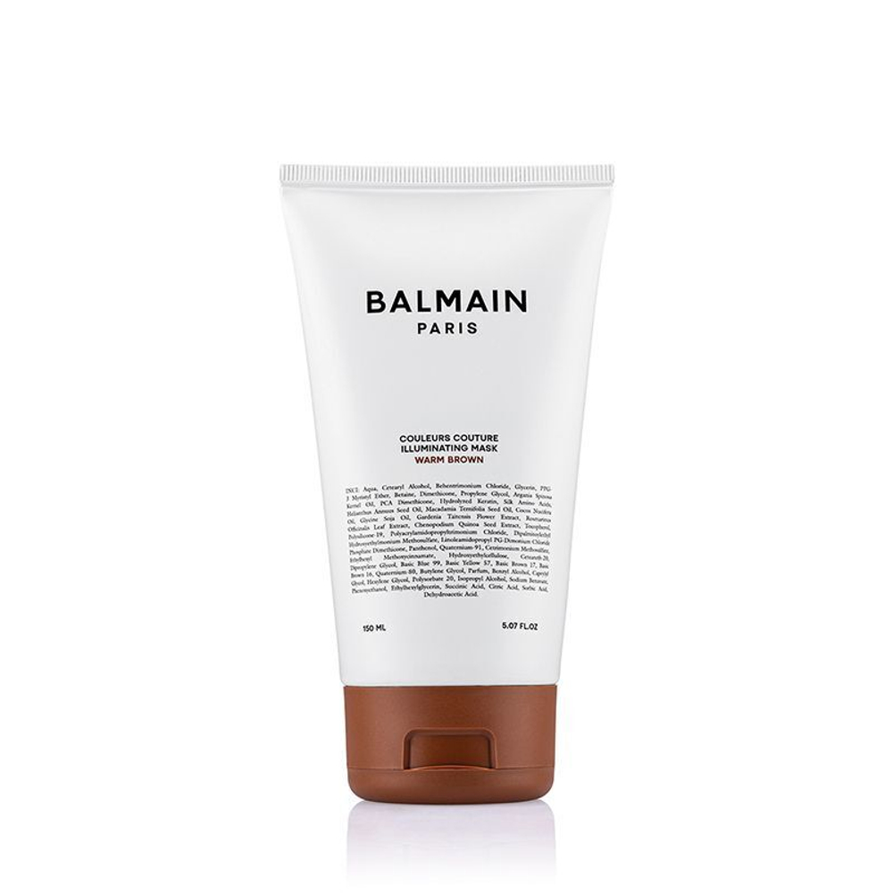 Balmain Hair Couture Маска тонирующая светло-коричневая Illuminating Colour Mask Warm Brown 150 мл